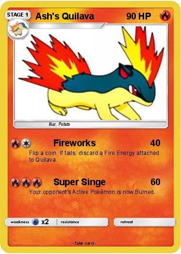 Pokemon Ash's Quilava