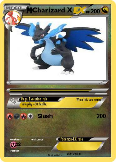 Pokemon Charizard X