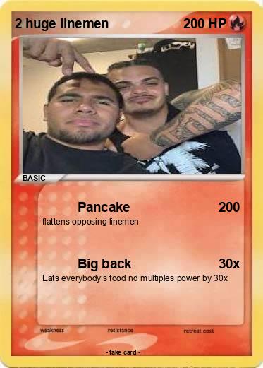 Pokemon 2 huge linemen