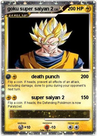 Pokemon goku super saiyan 2
