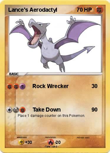 Pokemon Lance's Aerodactyl