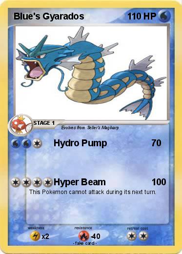 Pokemon Blue's Gyarados