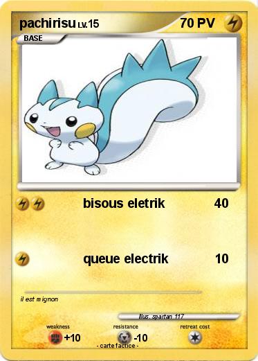 Pokemon pachirisu