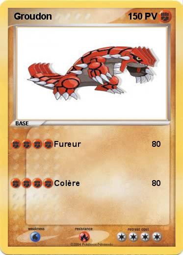 Pokemon Groudon
