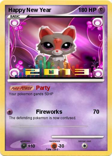 Pokemon Happy New Year