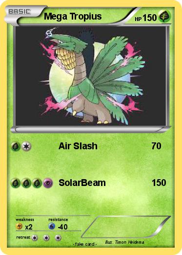 Pokemon Mega Tropius