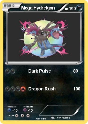Pokemon Mega Hydreigon