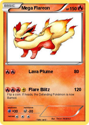 Pokemon Mega Flareon