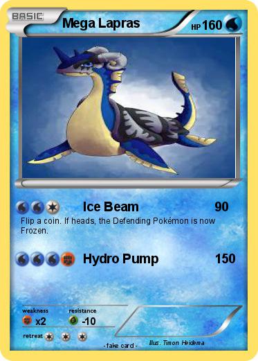 Pokemon Mega Lapras