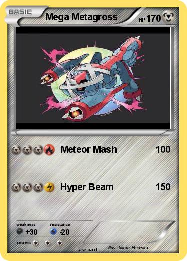 Pokemon Mega Metagross