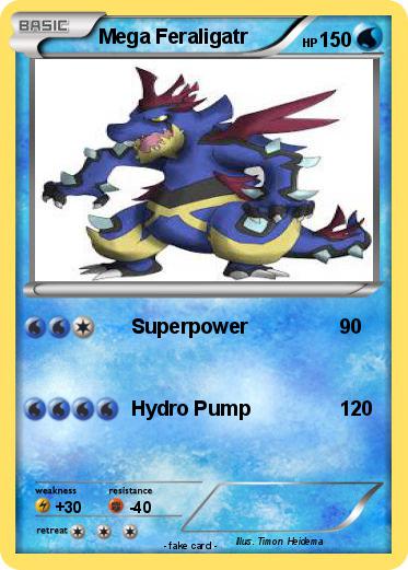 Pokemon Mega Feraligatr