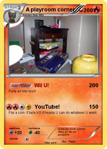 Pokemon A playroom corner