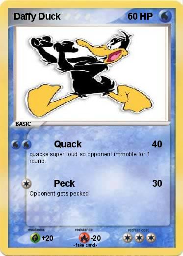 Pokemon Daffy Duck