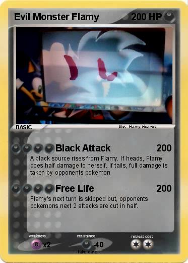 Pokemon Evil Monster Flamy