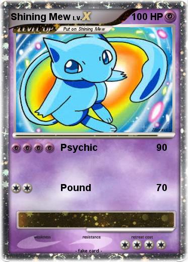 Pokemon Shining Mew