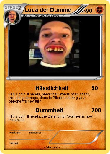 Pokemon Luca der Dumme