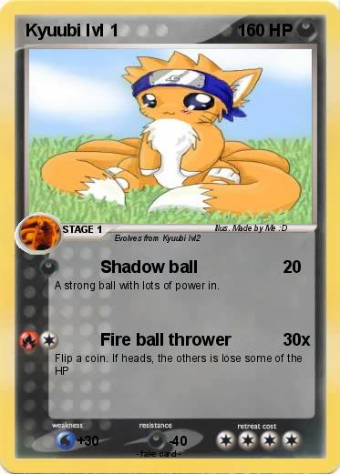Pokemon Kyuubi lvl 1