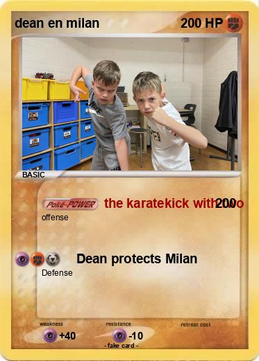 Pokemon dean en milan