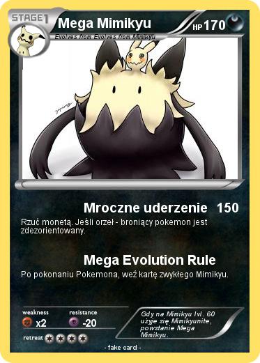 Pokemon Mega Mimikyu