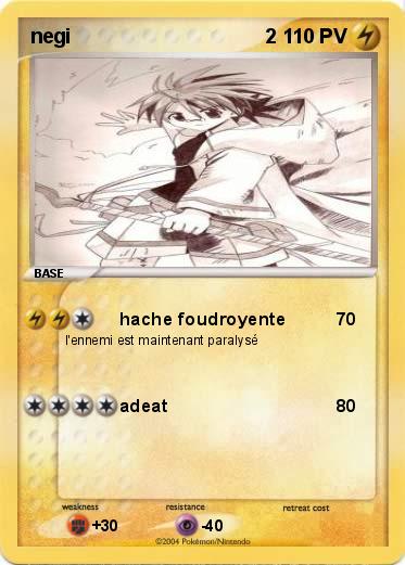 Pokemon negi                                   2                                                                                 