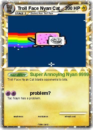 Pokemon Troll Face Nyan Cat