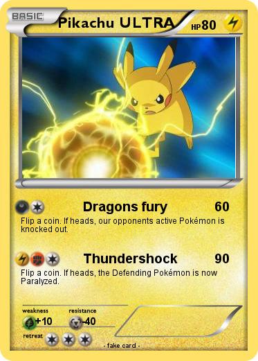 Pokemon Pikachu ULTRA