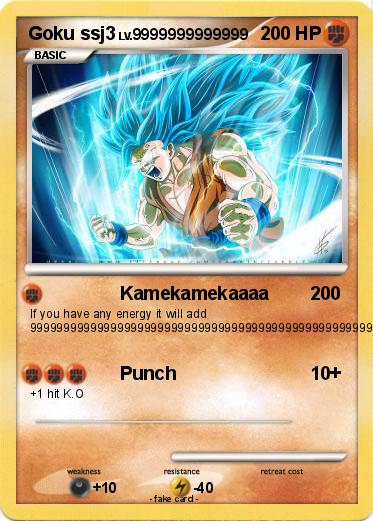 Pokemon Goku ssj3