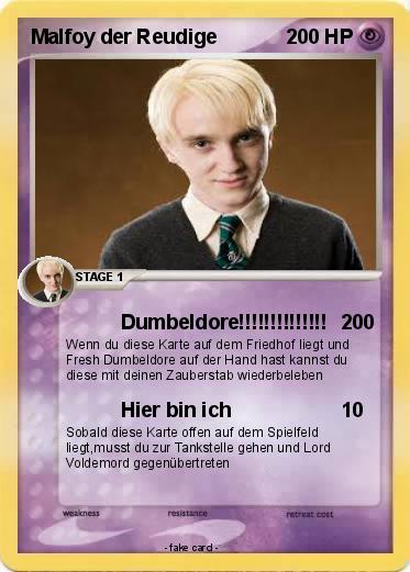 Pokemon Malfoy der Reudige