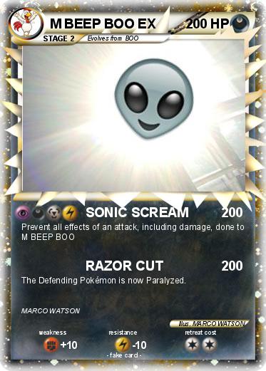 Pokemon M BEEP BOO EX