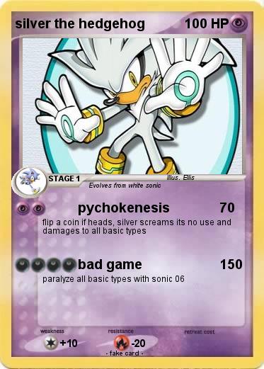 Pokemon silver the hedgehog
