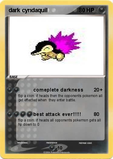 Pokemon dark cyndaquil
