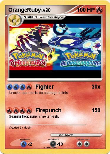 Pokemon OrangeRuby