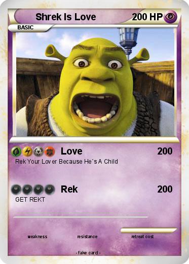 Pokemon Shrek Is Love