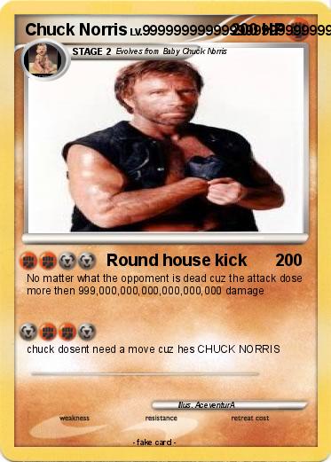 Pokemon Chuck Norris