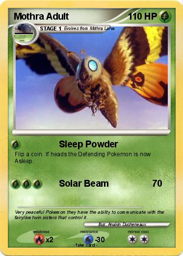 Pokemon Mothra Adult