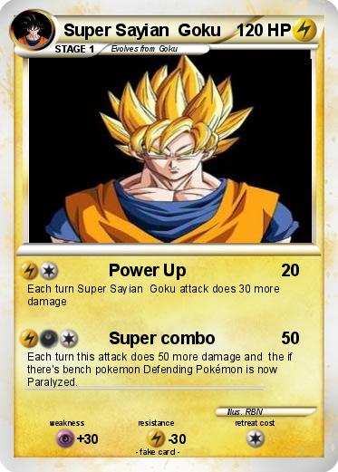 Pokemon Super Sayian  Goku
