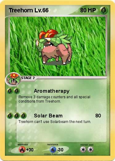 Pokemon Treehorn Lv.66