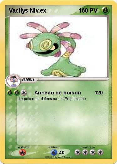 Pokemon Vacilys Niv.ex                    1