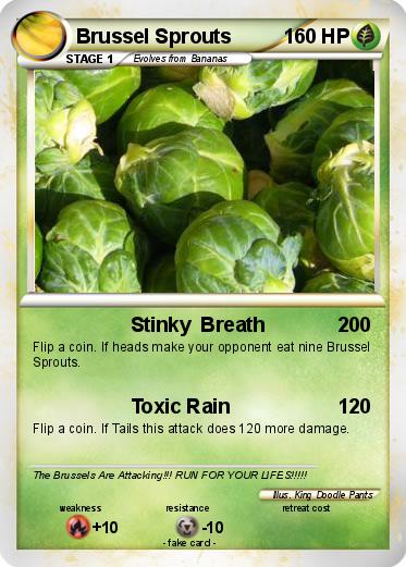 Pokemon Brussel Sprouts
