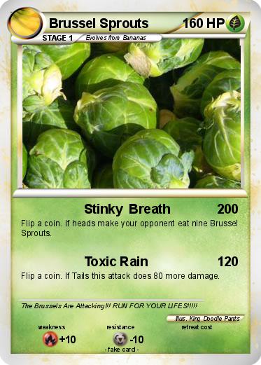 Pokemon Brussel Sprouts