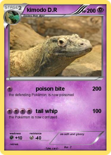 Pokemon kimodo D.R