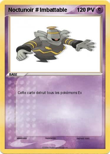 Pokemon Noctunoir # Imbattable