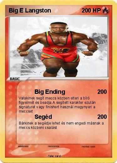 Pokemon Big E Langston