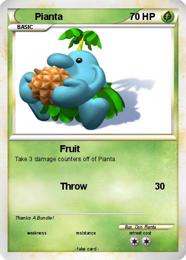 Pokemon Pianta