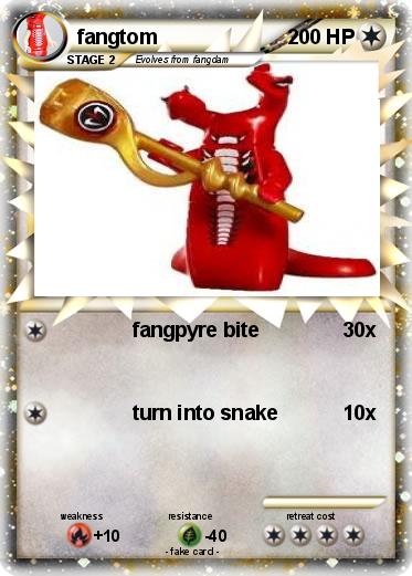 Pokemon fangtom