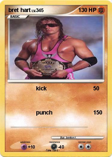 Pokemon bret hart