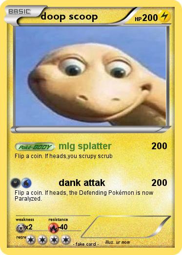Pokemon doop scoop