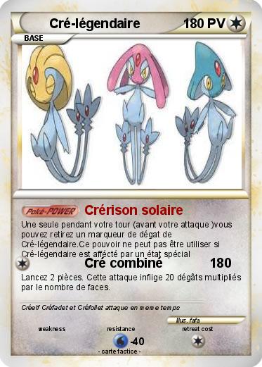 Pokemon Cré-légendaire