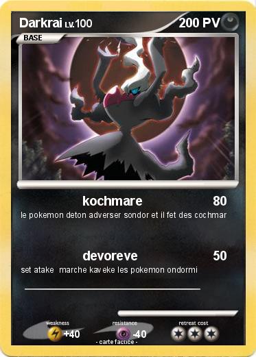 Pokemon Darkrai