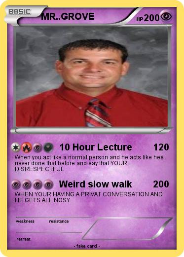 Pokemon MR..GROVE
